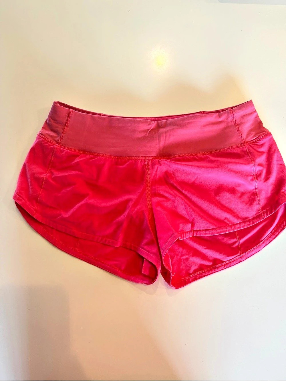 Lululemon Speed Up Low-Rise Lined Shorts 2.5” | Size 4 | Color: Lip Gloss